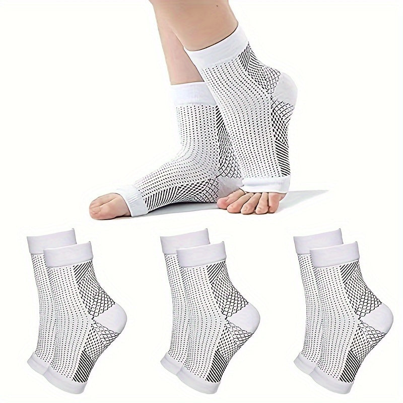 2pcs Neuropathy Socks, Ankle Brace Socks Compression Socks Compression Sleeve For Ankle