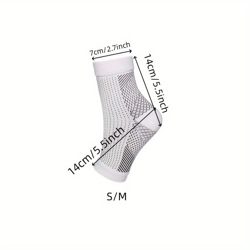2pcs Neuropathy Socks, Ankle Brace Socks Compression Socks Compression Sleeve For Ankle