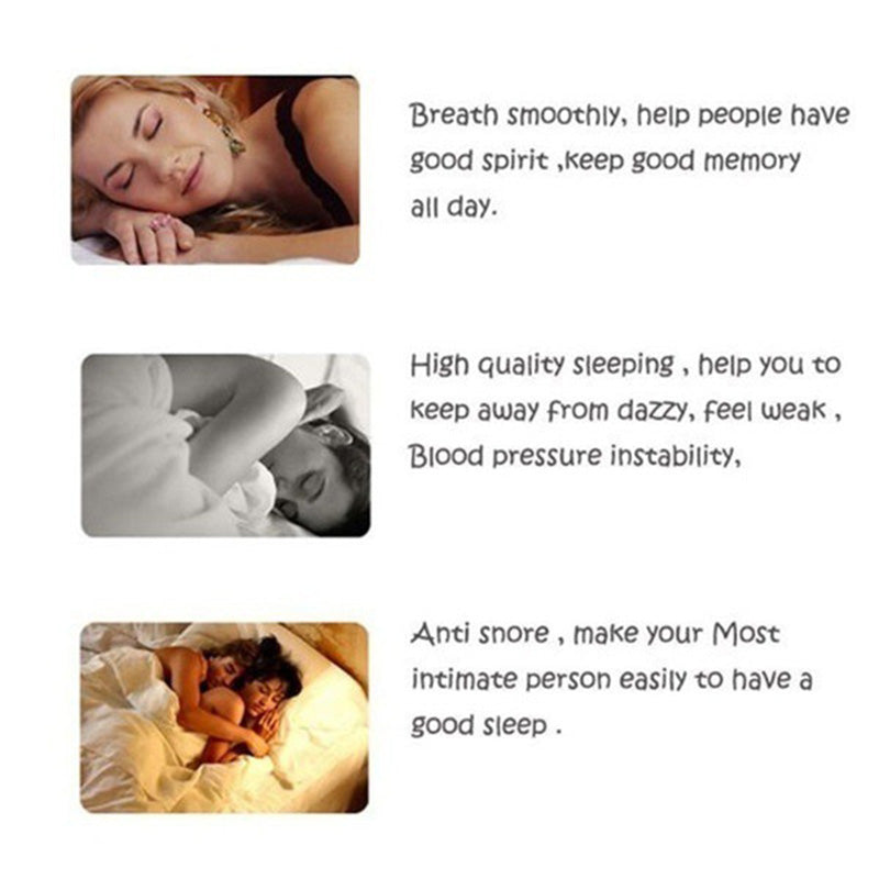 Anti Snoring Apnea Sleeping Device Acupressure Anti Snore Ring Treatment Reflexology Promoting A Better Quality Of Sleep