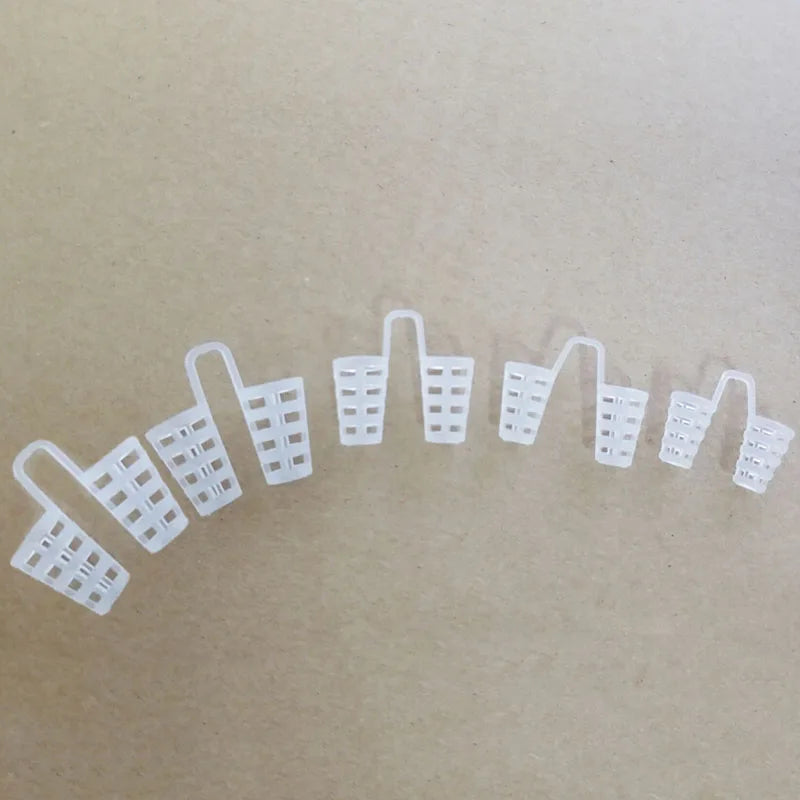 5pcs healthy anti snore apnea nose anti-snoring breathe aid stop snore device