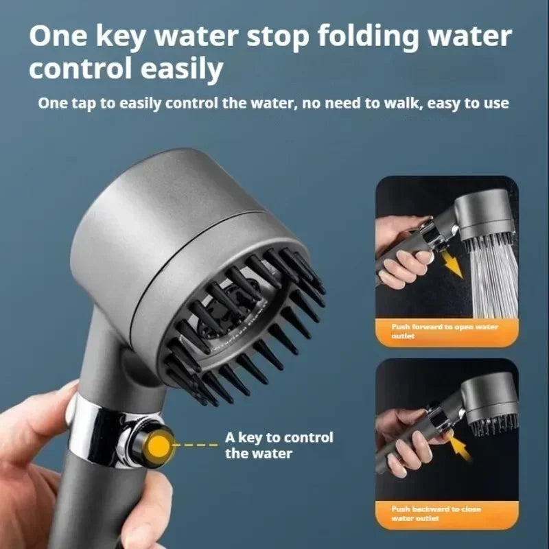 Powerful Supercharged Shower Head