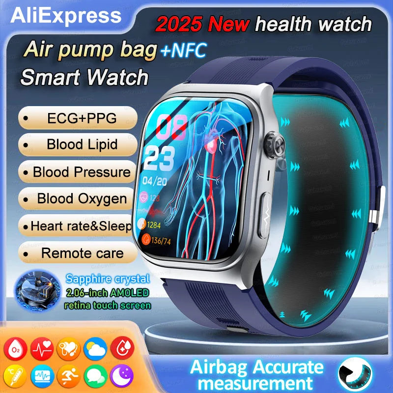 2025 New Health Monitor Smart Watch