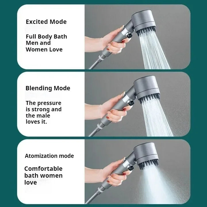 Powerful Supercharged Shower Head