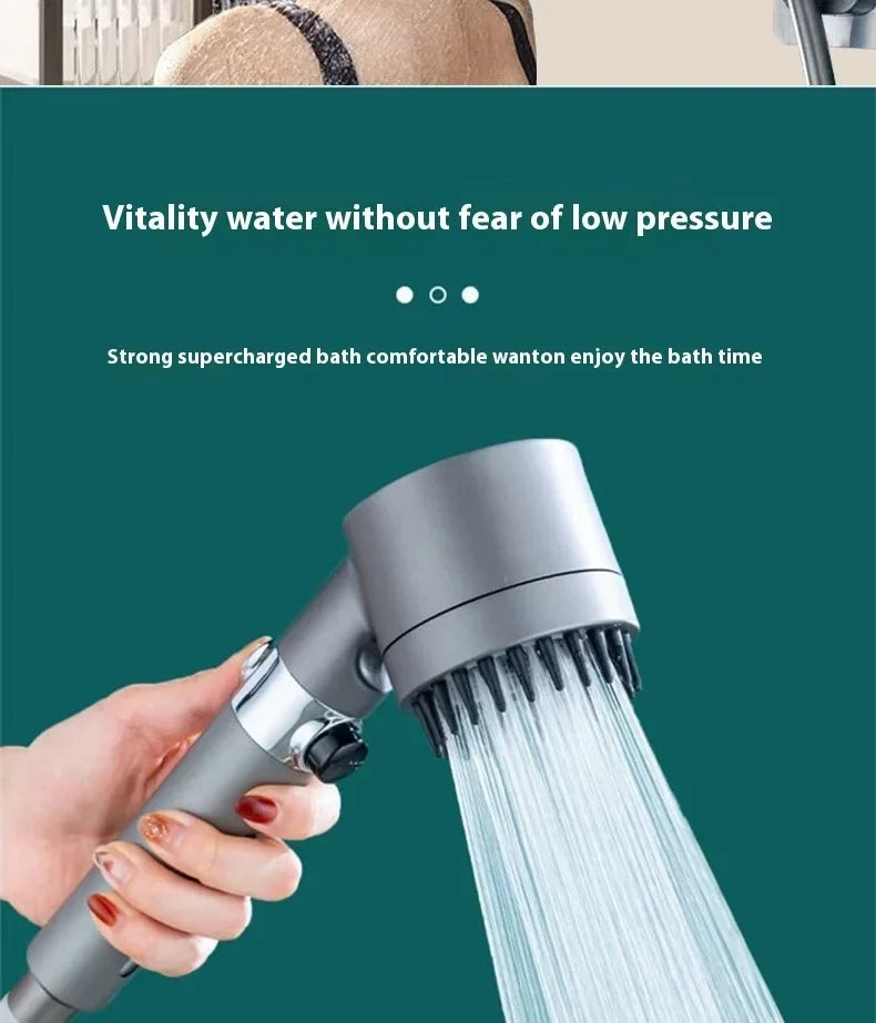 Powerful Supercharged Shower Head