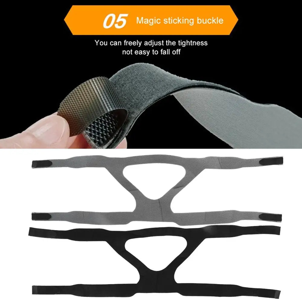 CPAP Medical Anti Snoring Headband Nasal Mask Respirator Replacement Bands Sleep Apnea Ventilator Head Belt Universal Elastic