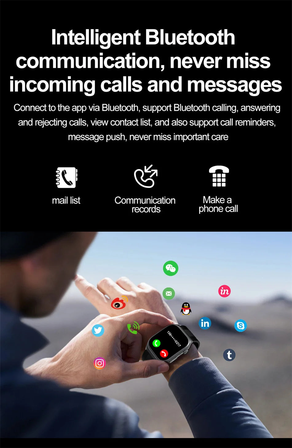 2025 New Health Monitor Smart Watch