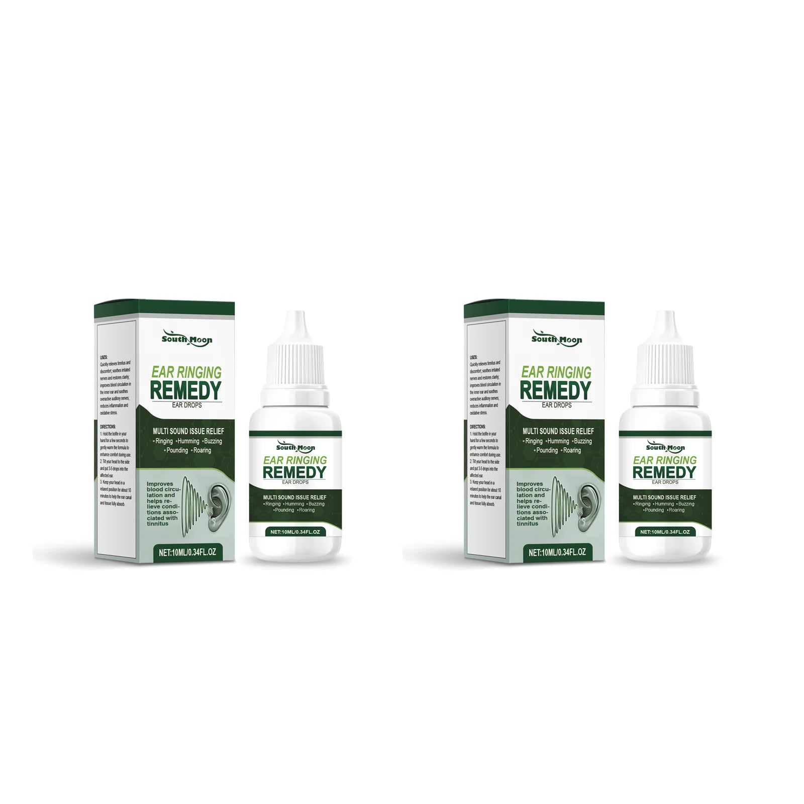 Tinnitus Relief Oil For Improved Ear Health Protect Hearing Alleviate Ear Ringing Deafness Discomfort Remove Earwax Otitis Care