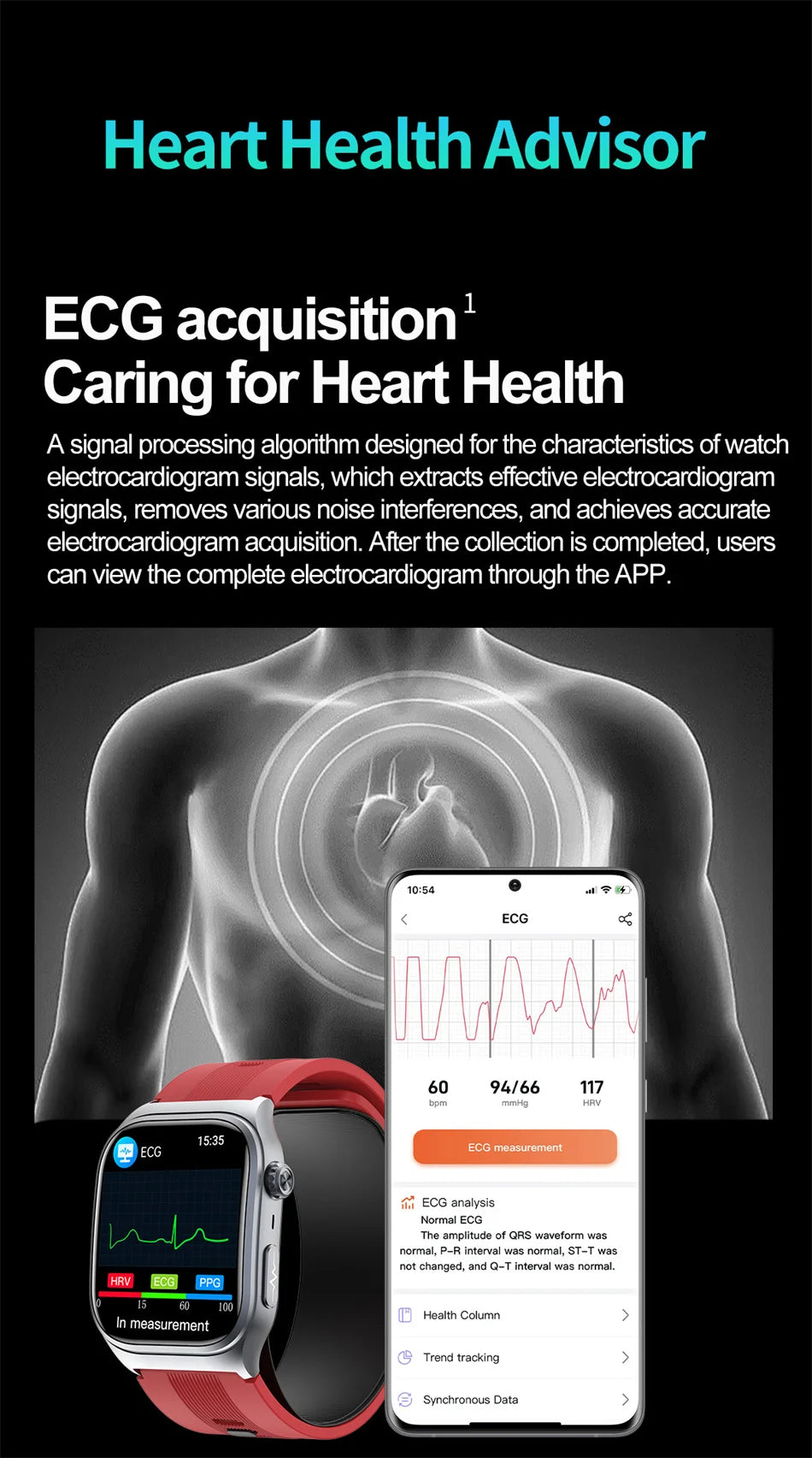 2025 New Health Monitor Smart Watch