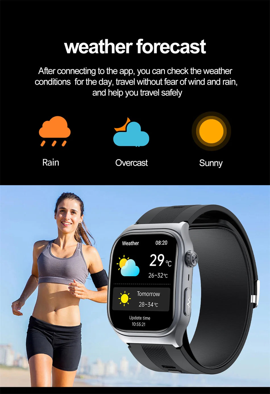 2025 New Health Monitor Smart Watch