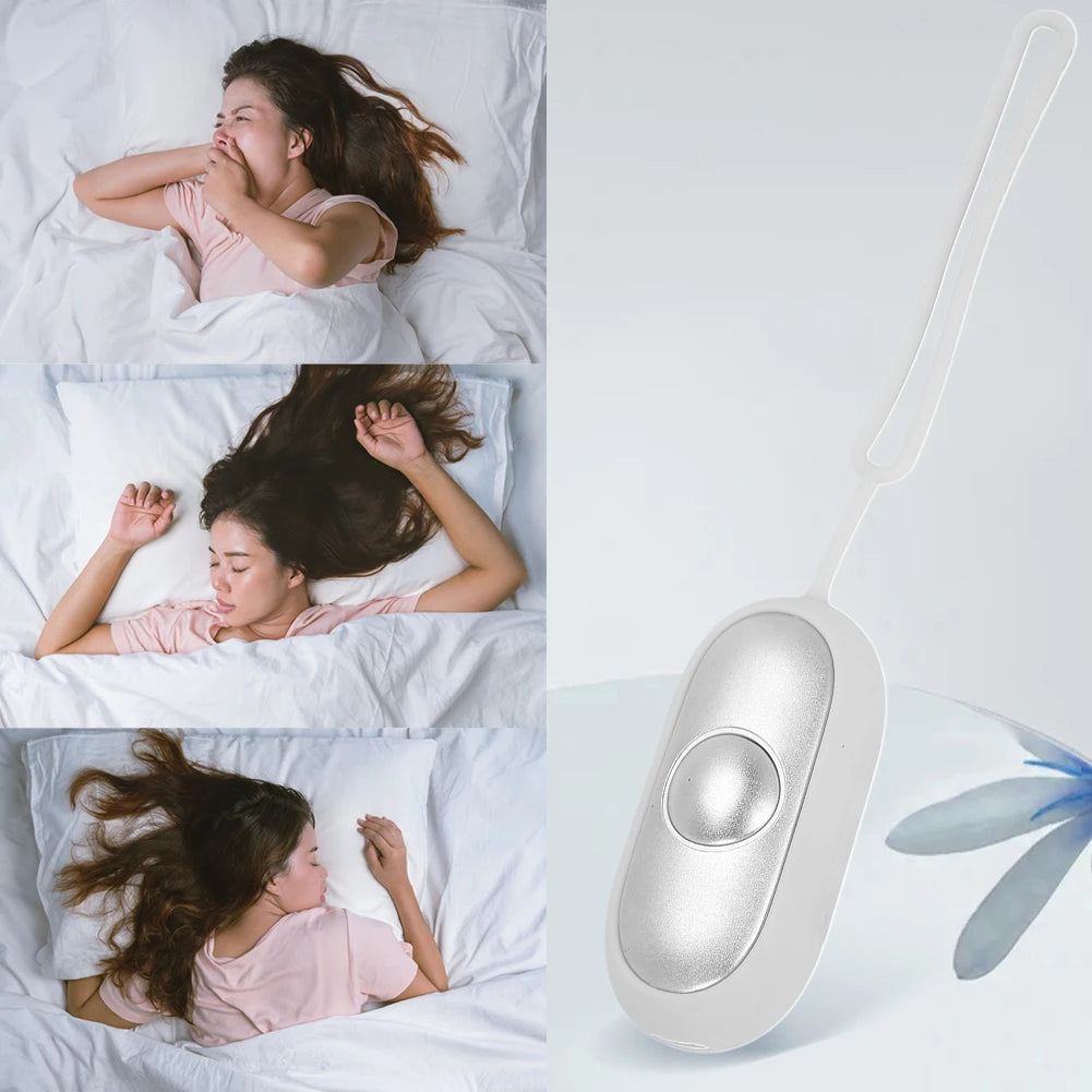 Sleep Aid Device Hand-held Micro-current Sleep Instrument Fast Sleep Focus Attention Sleeping Device for Insomnia Brain Massage